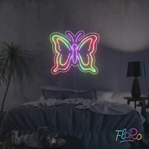 Butterfly FloRo Sign