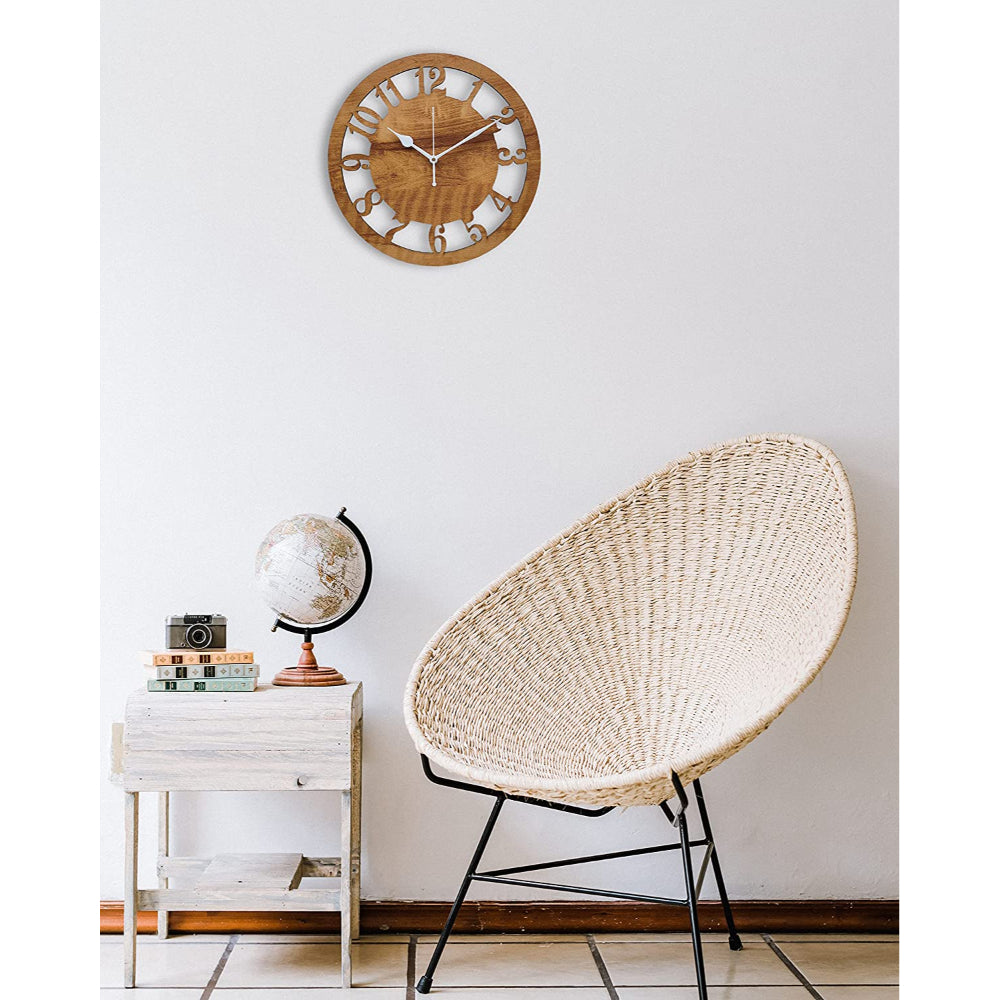 Stylish Wooden Wall Clock