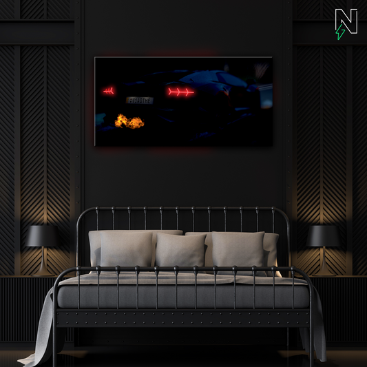 Lamborghini V2 LED Neon Art