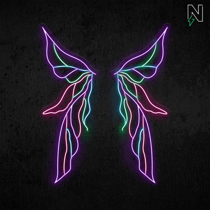 Majestic Wings Neon Sign