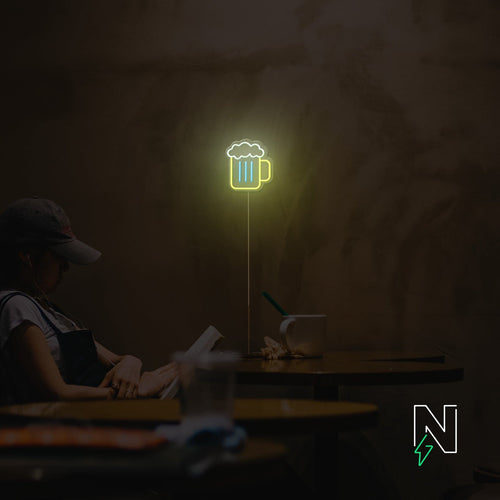 Beer Mug Neon Sign