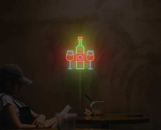 Wine Neon Sign