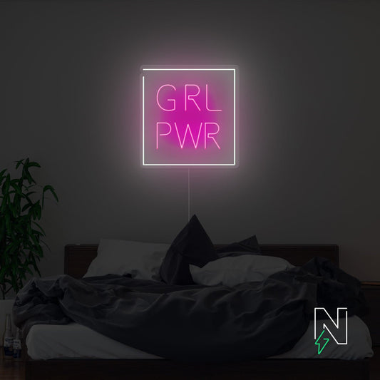Girl Power Neon Sign