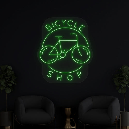 Bicycle Shop Neon Sign