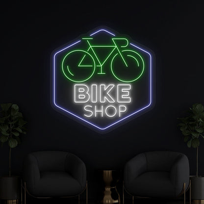 Bike Shop LED Sign