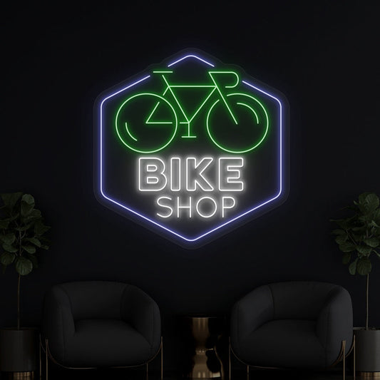Bike Shop LED Sign