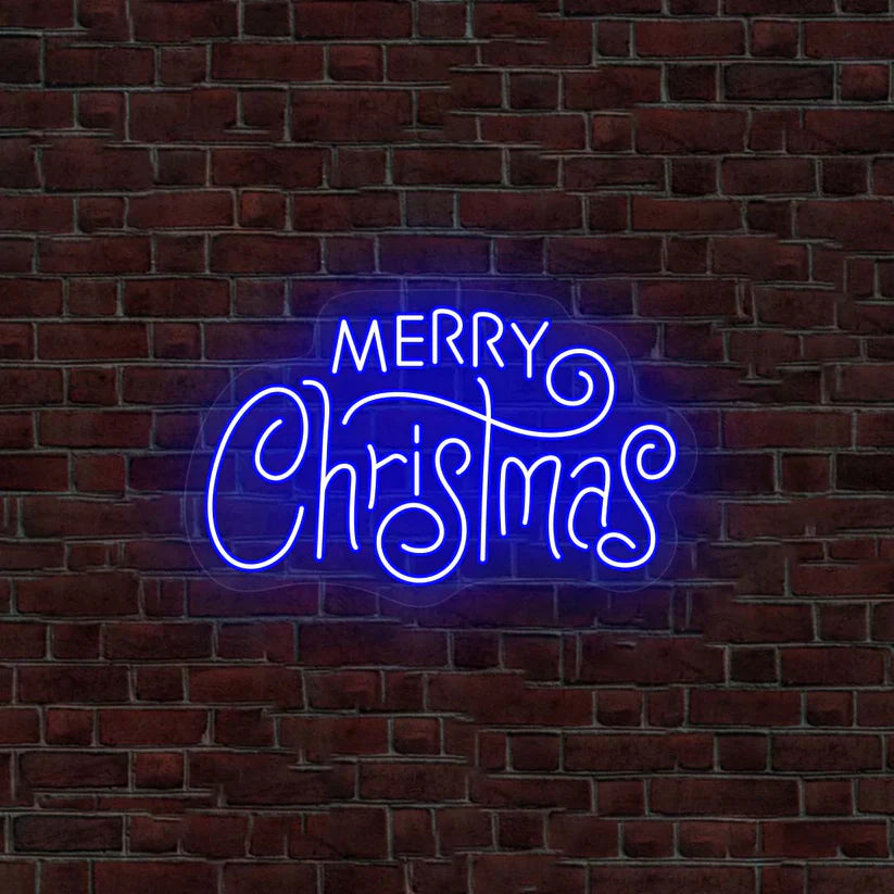 Merry Christmas Neon Sign