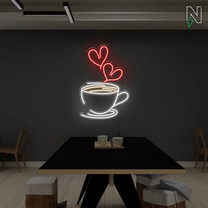 Coffee Love Neon Sign