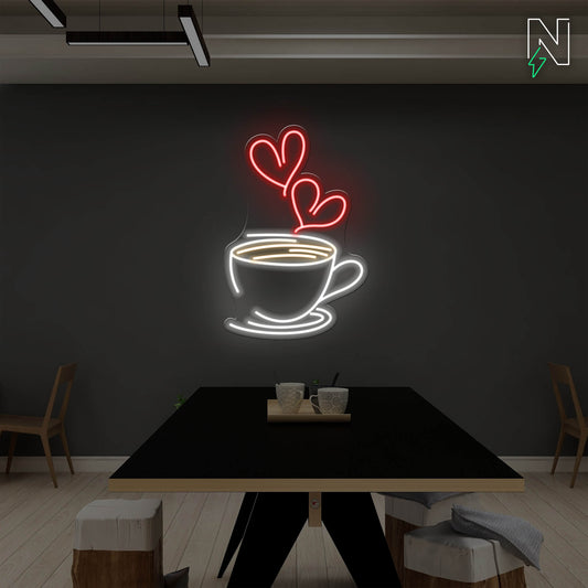 Coffee Love Neon Sign