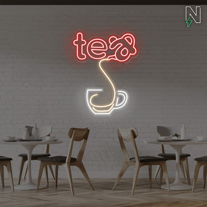 Tea Time Neon Sign