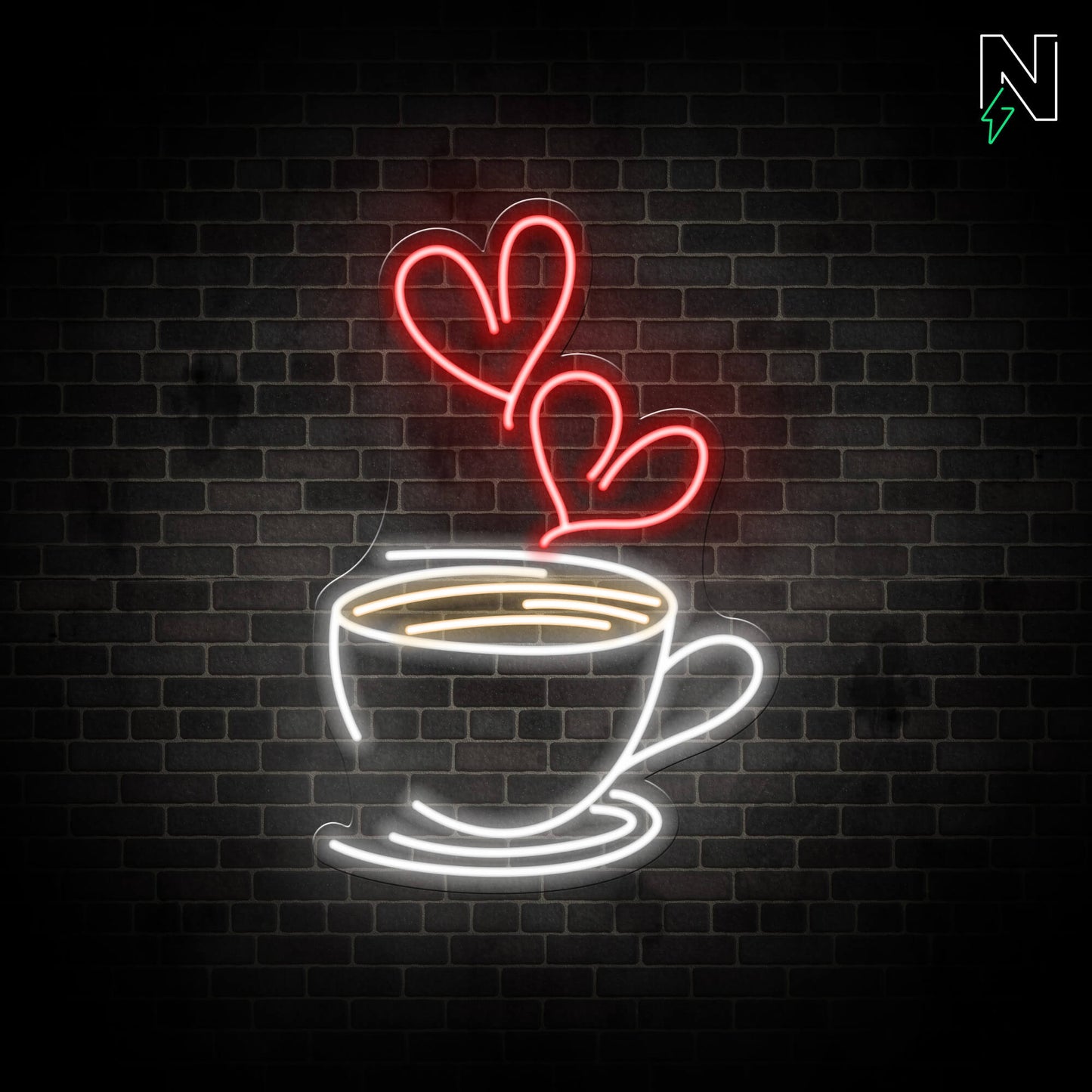Coffee Love Neon Sign