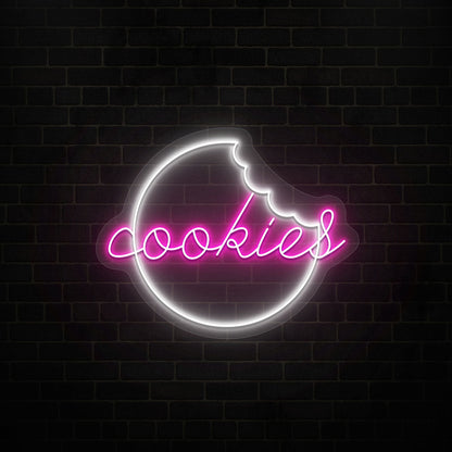 Cookies Neon Sign LED Light