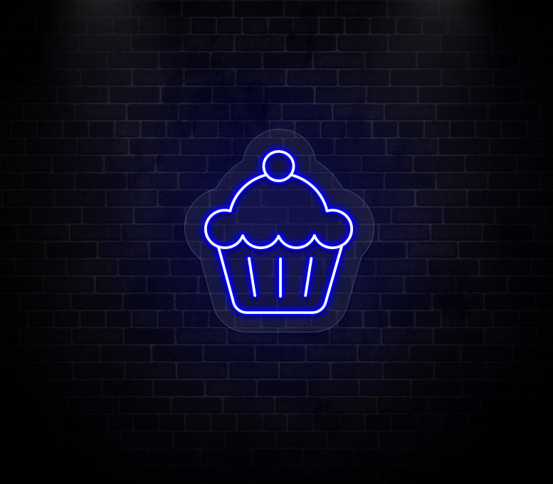 Cupcake Neon Sign