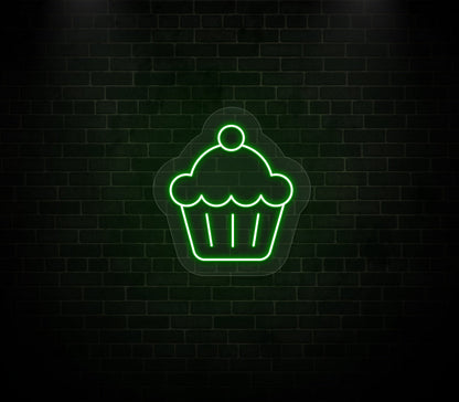 Cupcake Neon Sign