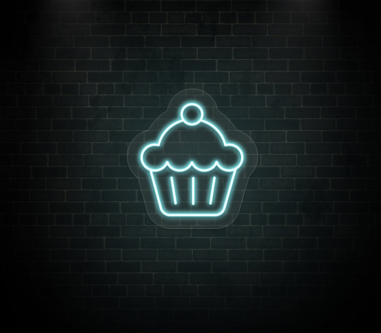 Cupcake Neon Sign