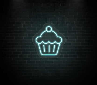 Cupcake Neon Sign