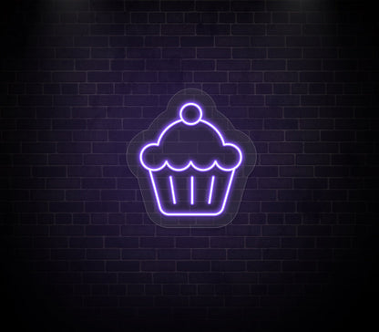 Cupcake Neon Sign