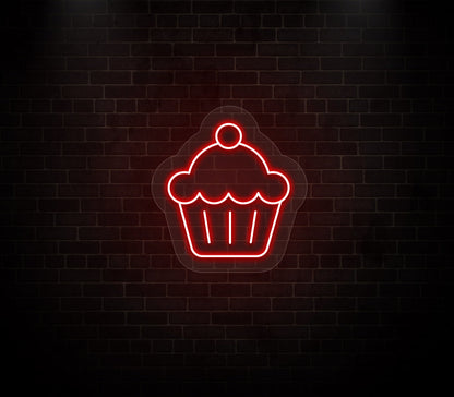 Cupcake Neon Sign