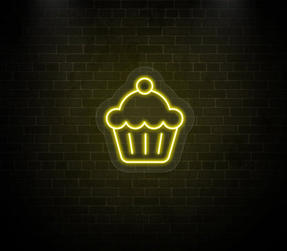 Cupcake Neon Sign