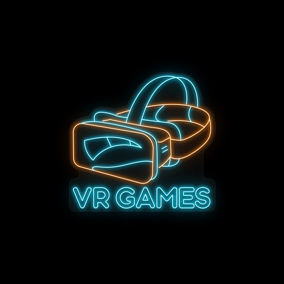 VR Games Neon Sign
