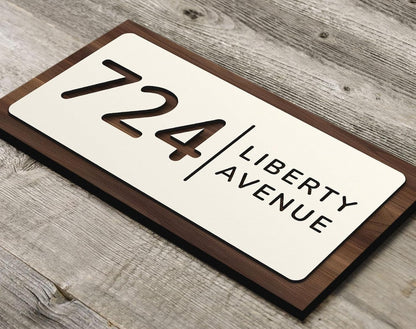 FusionEdge Home | Name Plate For Home, Office & Outdoor Entrance |15x30 cm