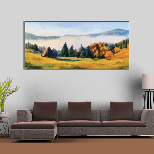 Serene Mountains Canvas PAINTING