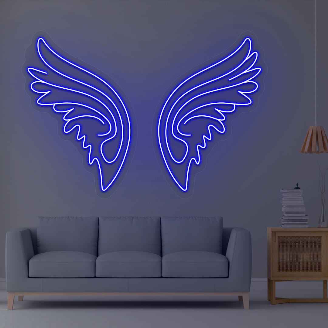 Fairy Wings Neon Sign