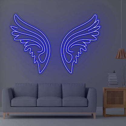 Fairy Wings Neon Sign