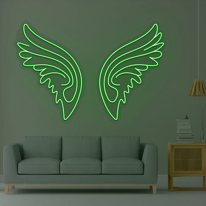 Fairy Wings Neon Sign