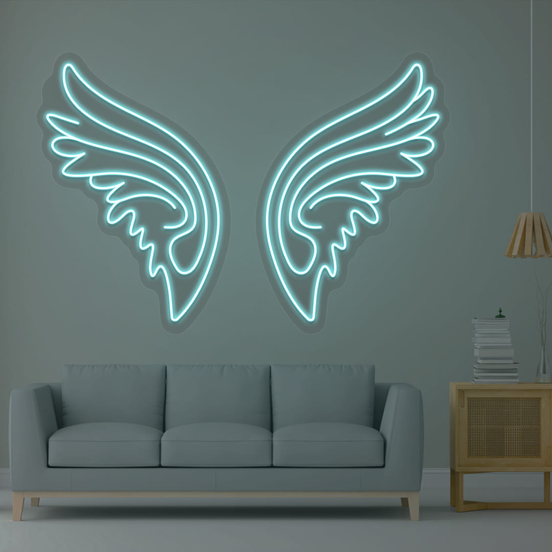 Fairy Wings Neon Sign