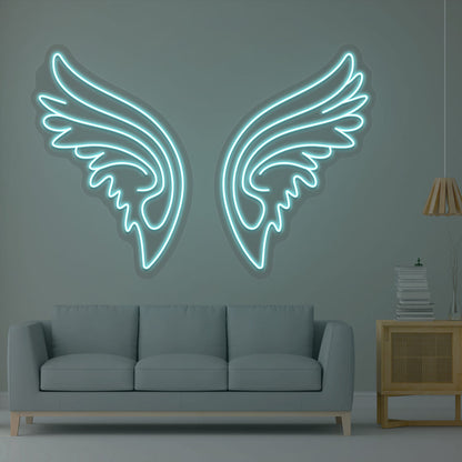 Fairy Wings Neon Sign