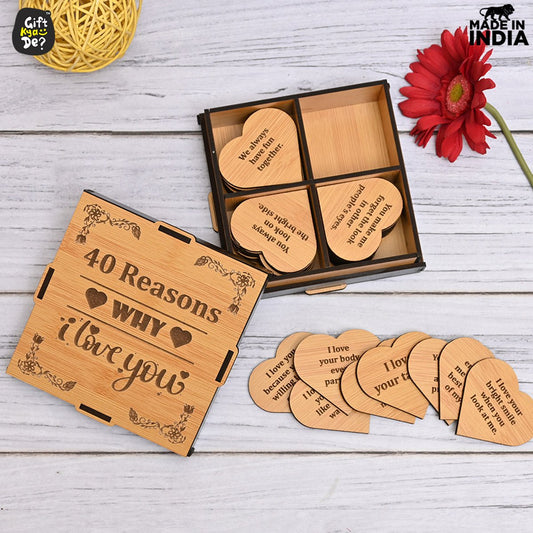 Surprise Love Box - 40 Reasons Why I Love You | Valentine's Day Gift