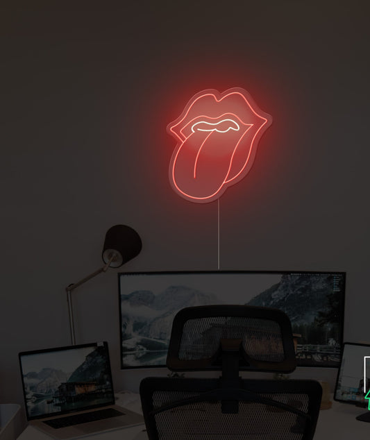 Rolling Stones Neon Sign