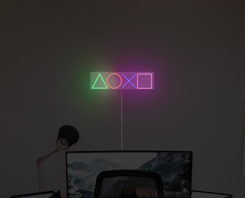 Playstation Neon Sign