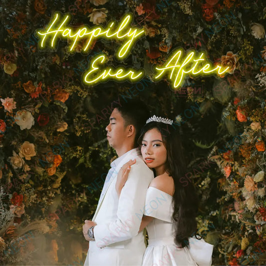 Happily Ever After Neon Sign LED Light