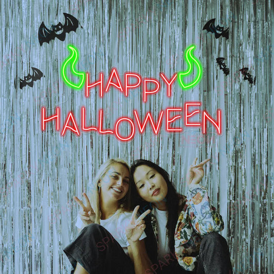 Happy Halloween Neon Sign LED Light