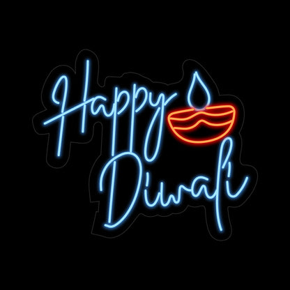 Happy Diwali Neon Light