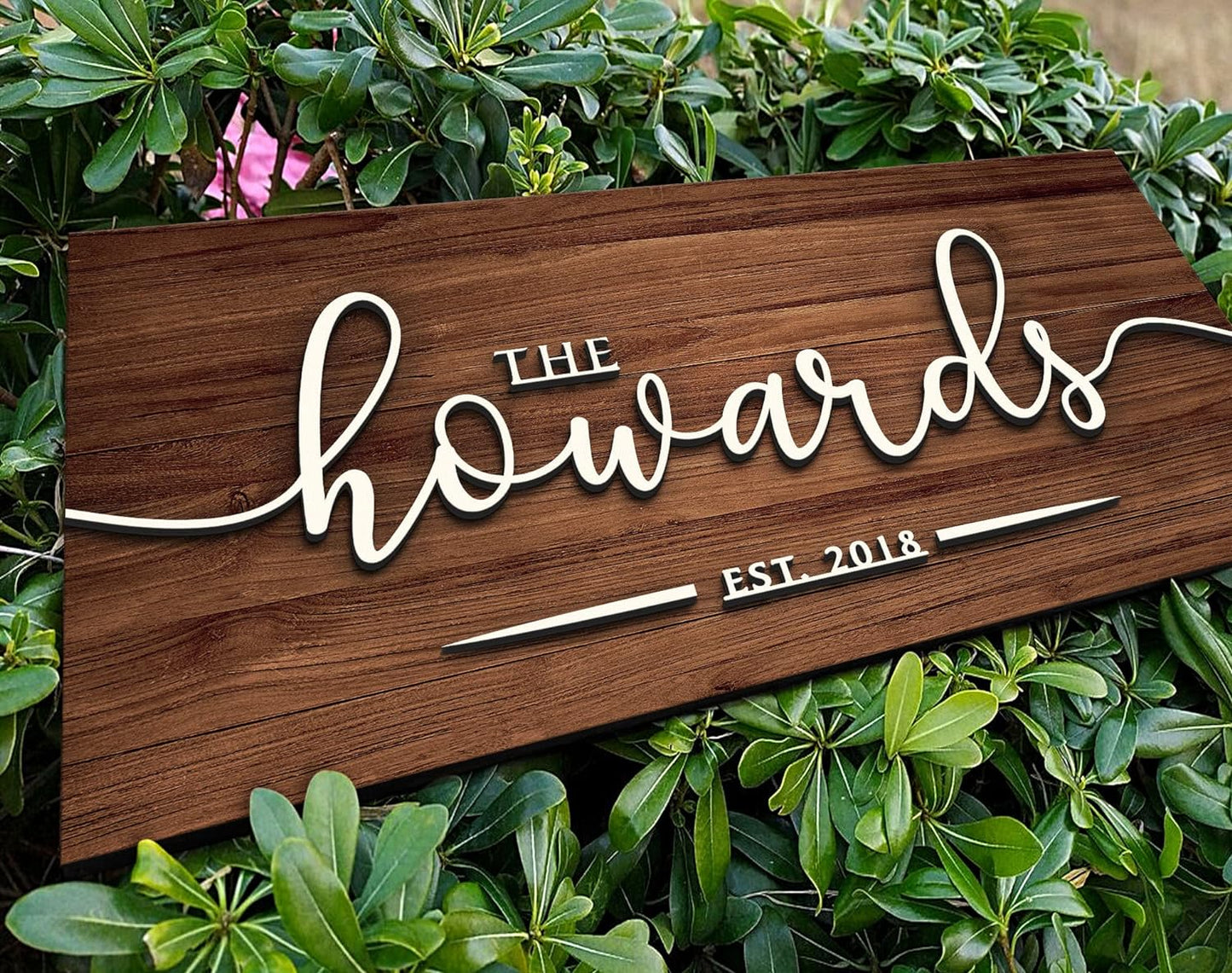 MustHome | Name Plate For Home, Office & Outdoor Entrance | 15X30 cm