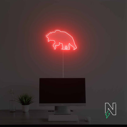 Bear Neon Sign