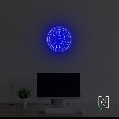 Bitcoin Neon Sign