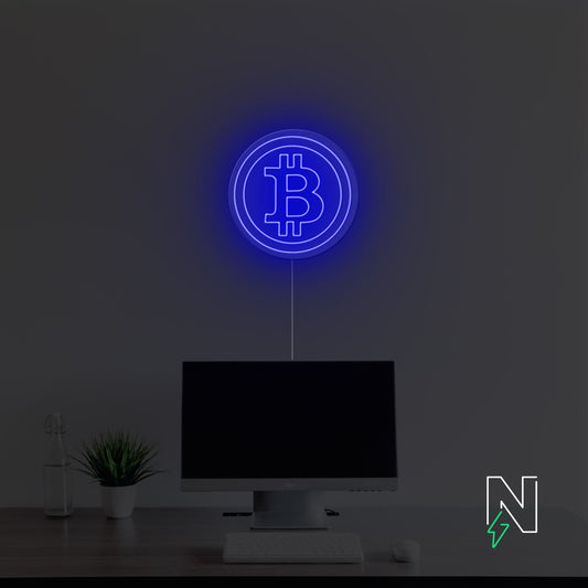 Bitcoin Neon Sign