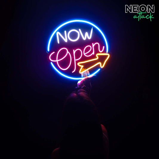 Now Open Neon Light Sign