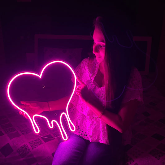 Free Heart Neon Sign