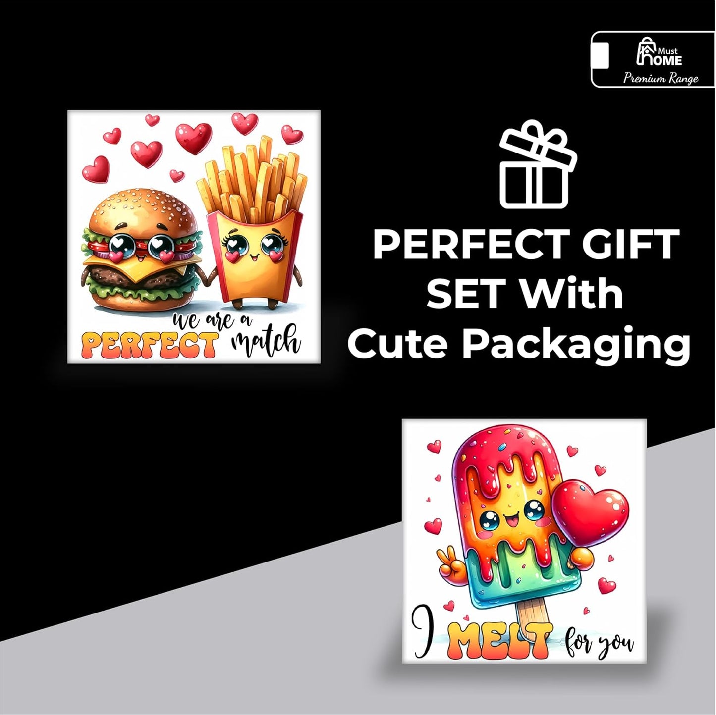 FusionEdge Home Fridge Magnet | Magnet Refrigerator Stylish | Almirah|8 x 8cm