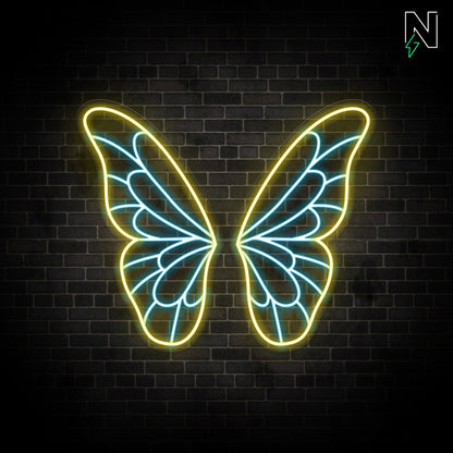 Butterfly Wings Neon Sign