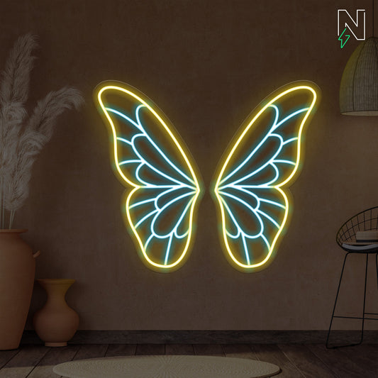 Butterfly Wings Neon Sign
