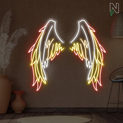 Gladiator Wings Neon Sign