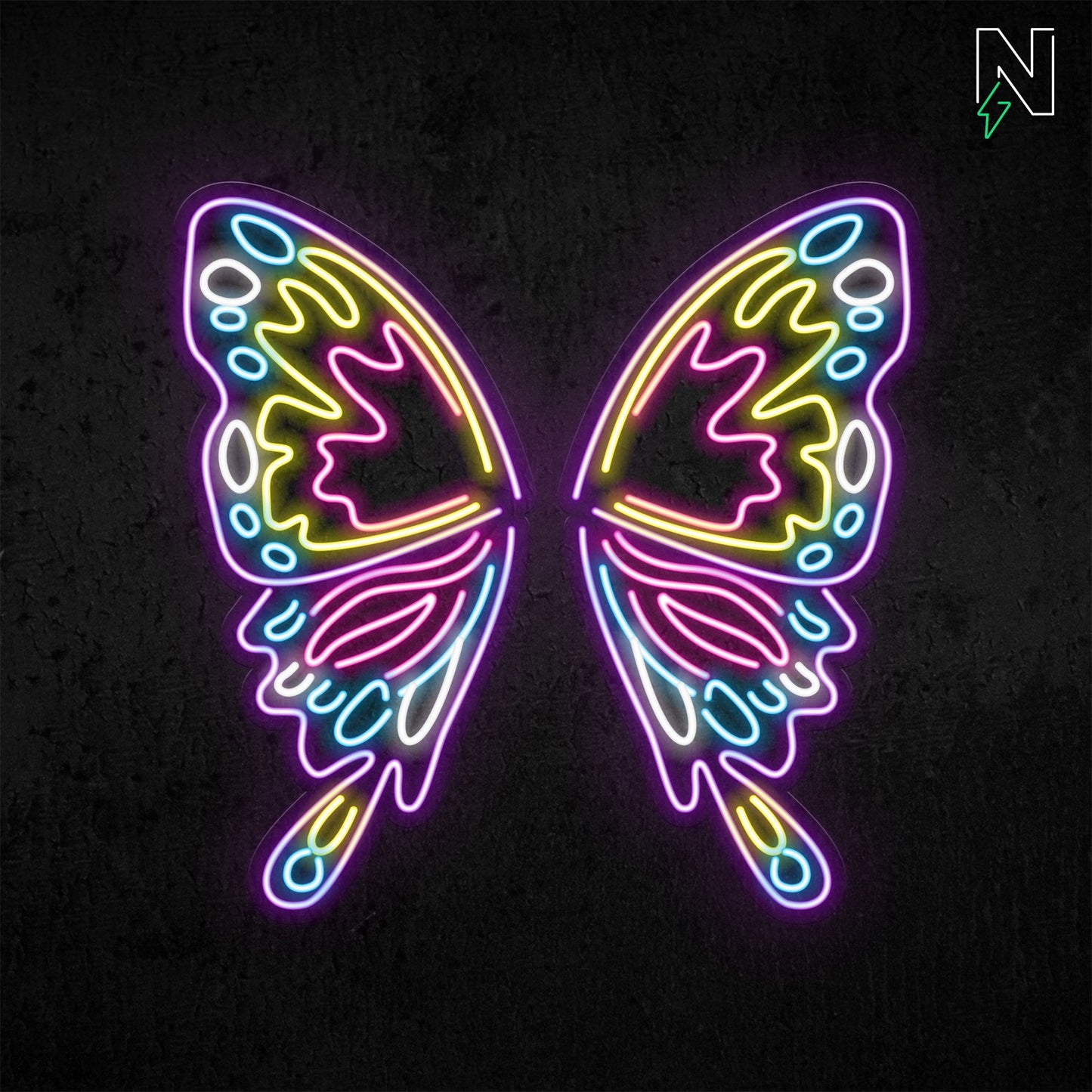 Lumi Butterfly Wings Neon Sign