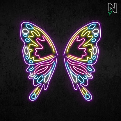 Lumi Butterfly Wings Neon Sign