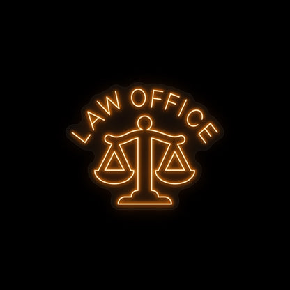 Law Office Neon Sign